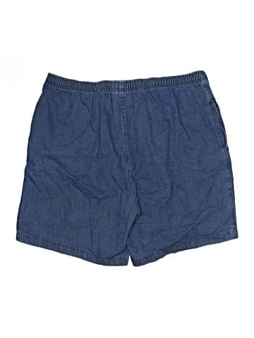 Woman Within Denim Shorts (view 2)