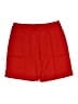 Unbranded 100% Polyester Solid Red Athletic Shorts Size 3X (4XL) - photo 1
