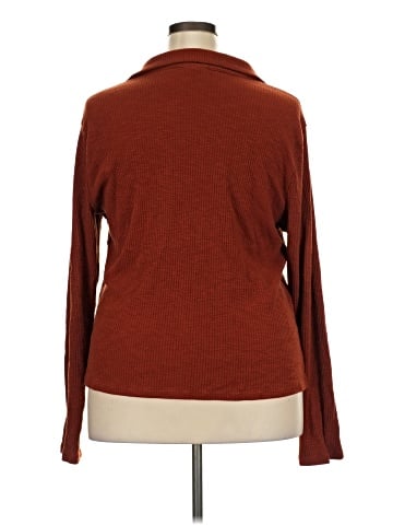 a.n.a. A New Approach Long Sleeve Top (view 2)