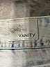 Vanity Print Blue Denim Shorts Size 27 waist - photo 3