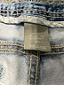 Vanity Print Blue Denim Shorts Size 27 waist - photo 4