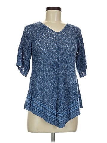 Faded Glory Short Sleeve Blouse (view 1)