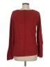 August Silk Red Pullover Sweater Size M - photo 2
