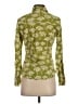 Boden Floral Green Long Sleeve Blouse Size 2 - photo 2