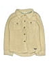 Roxy Girl 100% Polyester Tan Jacket Size 14 - 16 - photo 1