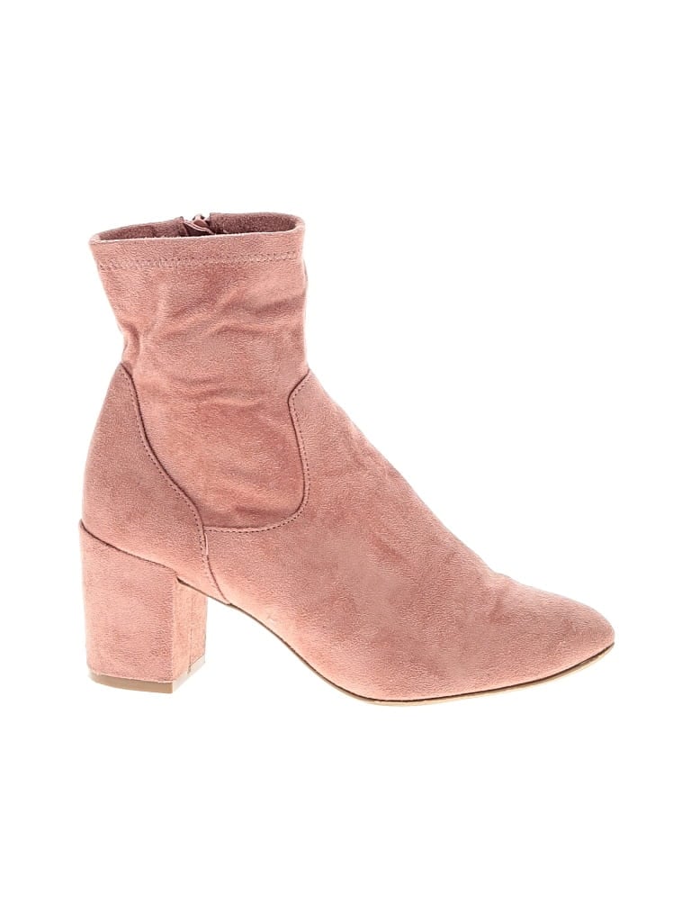 Pre-owned Old Navy Ankle Boots In Pink