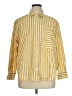 AYR Stripes Yellow 3/4 Sleeve Button-Down Shirt Size XL - photo 1