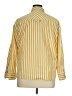 AYR Stripes Yellow 3/4 Sleeve Button-Down Shirt Size XL - photo 2