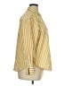 AYR Stripes Yellow 3/4 Sleeve Button-Down Shirt Size XL - photo 4