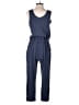 Zella Solid Blue Jumpsuit Size M - photo 2