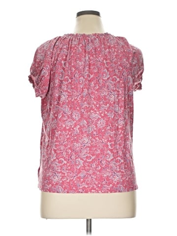 Chaps Short Sleeve Blouse (view 2)