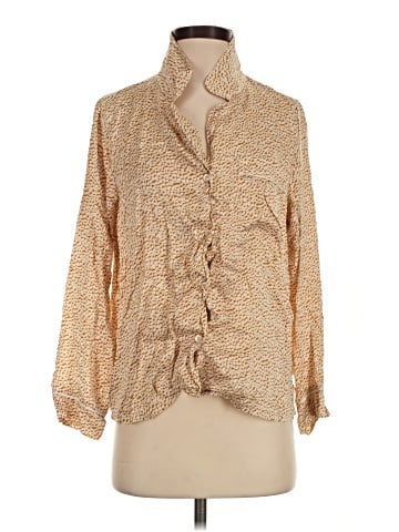 Eberjey 3/4 Sleeve Silk Top (view 1)