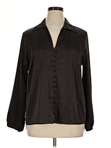 Banana Republic Factory Store Long Sleeve Blouse (view 1)