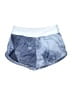 Nike 100% Nylon Metallic Blue Athletic Shorts Size L - photo 1