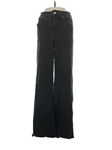 Madewell The Curvy Wide-Leg Jean in Super Stretch Denim (view 1)