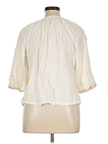 LC Lauren Conrad 3/4 Sleeve Blouse (view 2)