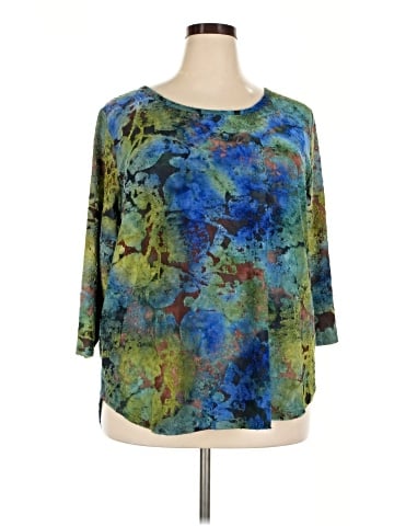 Karen Kane 3/4 Sleeve Blouse (view 1)