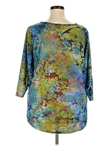 Karen Kane 3/4 Sleeve Blouse (view 2)