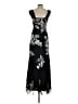 Cache 100% Polyester Black Cocktail Dress Size S - photo 2