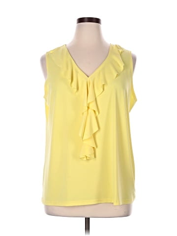 Double Take Sleeveless Blouse (view 1)