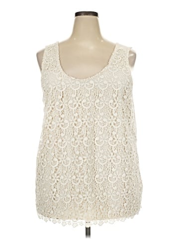 a.n.a. A New Approach Sleeveless Blouse (view 1)
