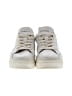 Soludos 100% Leather Silver Sneakers Size 7 1/2 - photo 2