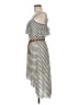 No Boundaries Stripes Ivory Casual Dress Size M - photo 5