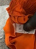Unbranded Solid Orange Athletic Shorts Size M - photo 5