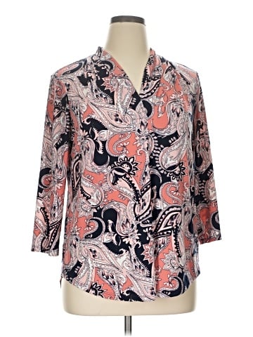Charter Club 3/4 Sleeve Blouse (view 1)
