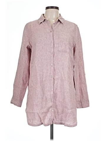 Sigrid Olsen 3/4 Sleeve Button-Down Shirt (view 1)