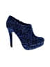 Just Fabulous Blue Heels Size 9 - photo 1