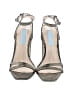 Betsey Johnson Silver Sandals Size 8 1/2 - photo 2