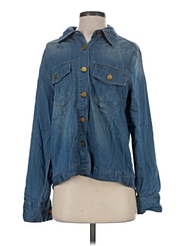 CAbi Long Sleeve Button-Down Shirt (view 1)