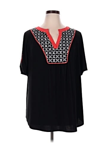 New Directions Short Sleeve Blouse (view 1)