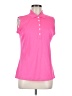 Nike Golf 100% Polyester Pink Short Sleeve Polo Size M - photo 1