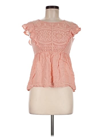 Rewind Short Sleeve Blouse (view 1)