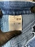 Uniqlo Chevron-herringbone Blue Jeans Size S - photo 7