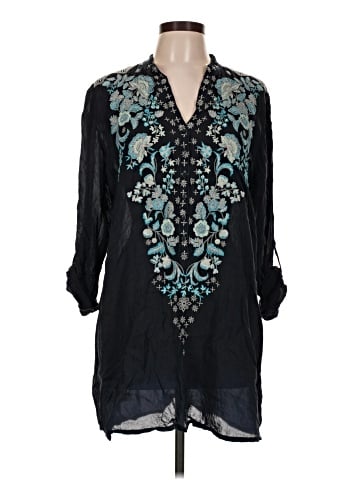Johnny Was 3/4 Sleeve Blouse (view 1)