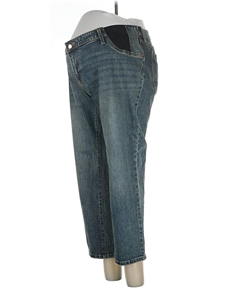 Pre-owned Isabel Maternity Jeans In Blue