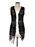 Say What? Black Kimono Size L - photo 1