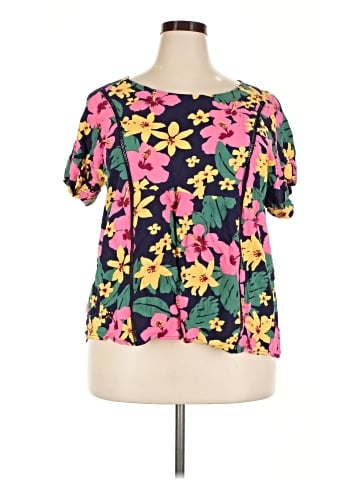 Gibson Short Sleeve Blouse (view 1)