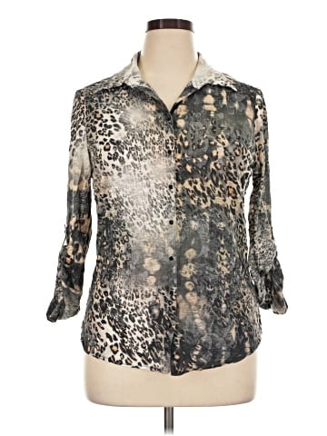 David Cline 3/4 Sleeve Blouse (view 1)