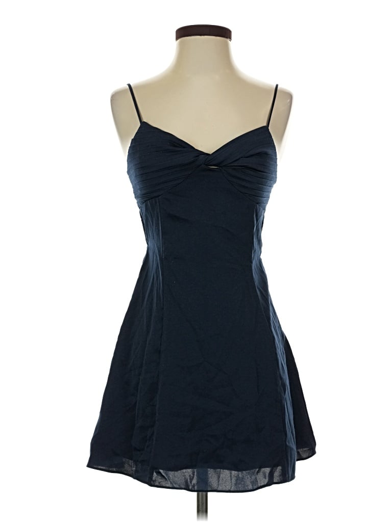 Pre-owned Cotton Candy La Cocktail Dress In Blue