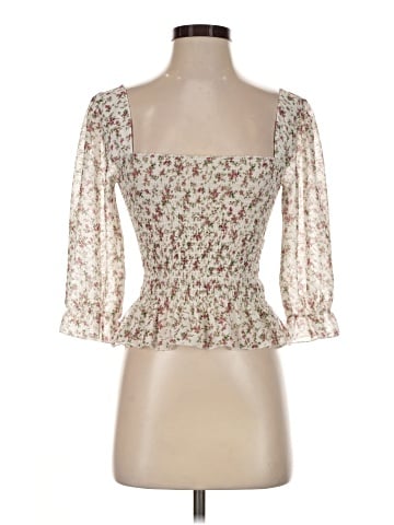 Topshop 3/4 Sleeve T-Shirt (view 1)
