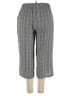 Croft & Barrow 100% Polyester Houndstooth Gray Casual Pants Size XXL - photo 2