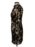 Zara Basic Metallic Gold Cocktail Dress Size S - photo 5