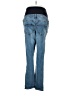 Zara Basic 100% Polyester Stars Blue Jeans Size 4 - photo 2