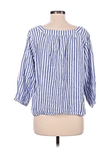 Lands' End 3/4 Sleeve Blouse (view 2)