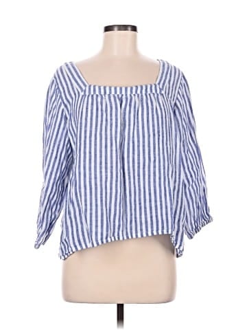 Lands' End 3/4 Sleeve Blouse (view 1)