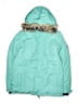 Lands' End 100% Polyester Solid Teal Snow Jacket Size 14 - 16 - photo 1